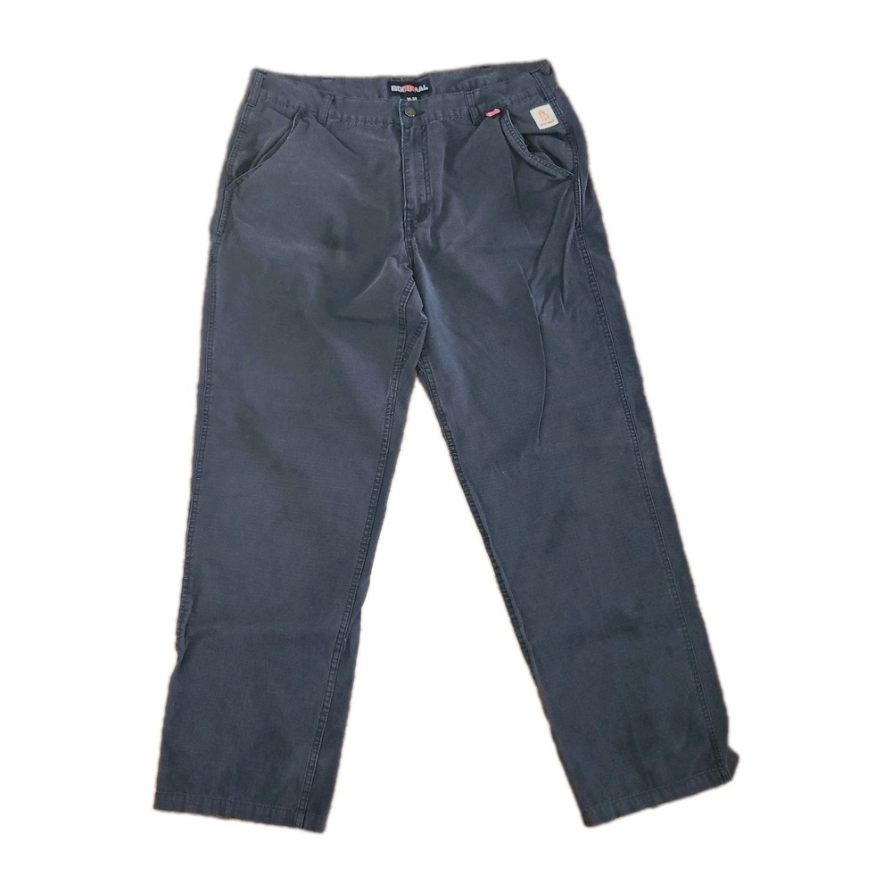 Bocomal Navy FR Fire Resist Work Pants Men's 36x31 (True Sz) NFPA 2112 CAT 2 UL